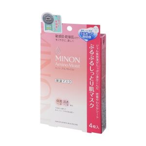 日本第一三共 MINON氨基酸保湿面膜 敏感肌用 4片入