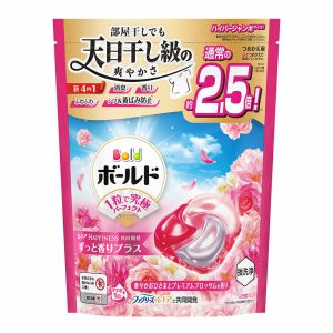 P&G BOLD 4 IN 1 LAUNDRY BALL BAG PINK PEONY FLORAL FRAGRANCE RF A-198