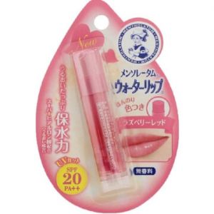 ROHTO Mentholatum Water Lip Balm 4.5g Raspberry Red