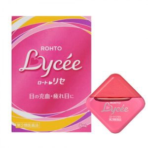 日本ROHTO乐敦LYCEE小红花眼药水 8ml 