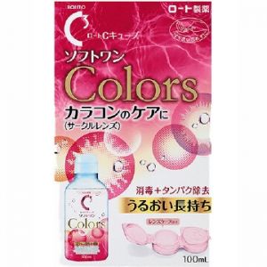 日本ROHTO乐敦制药 C3隐形眼镜护理液 美瞳专用 保湿款 500ml