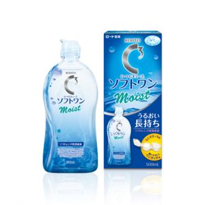 ROHTO C3 Soft One Moist a Contact Lens Solution Eye Wash 500ml