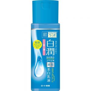 日本ROHTO乐敦 肌研 白润玻尿酸美白保湿乳液 140ml