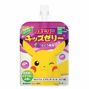 TAISHO POKEMON LIPOVITAN KIDS JELLY GRAPE FLAVOR 125G