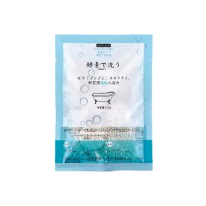 日本HONYARADOH酵素力片剂粉末油脂角质分解 泡澡剂35g 清新皂香