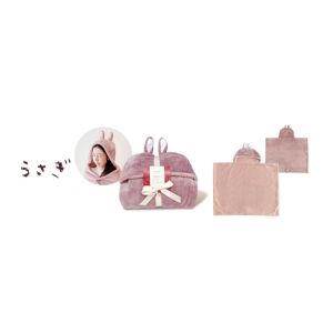 HONYARADOH 5WAY PONCHO BLANKET RABIT