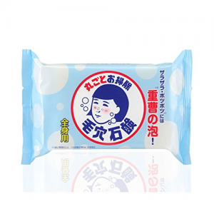 日本石泽研究所毛穴抚子小苏打去角质润肤香皂 155g 全身用