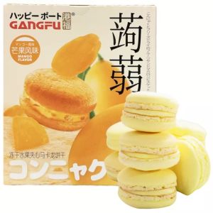 GF MACARON COOKIE W/DRIED FRUIT MANGO