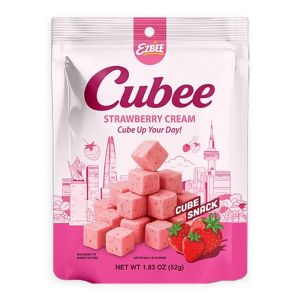 CUBEE STRAWBERRY CREAM CUBES