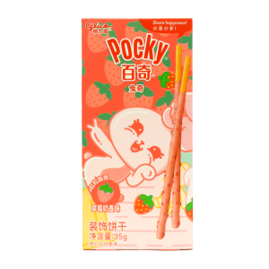 GLICO POCKY COOKIE STRAWBERRY MILK FLAVOR