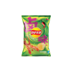 LAYS乐事 卤味薯片热辣香卤鸭舌味 70G