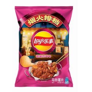 LAYS POTATO CHIP SWEET SPICY FRIED CHCK