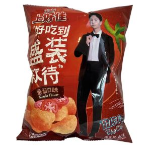 OISHI POTATO CHIPS TOMATO