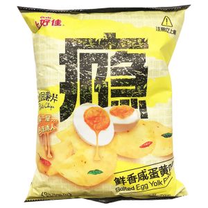 OISHI SALTED EGG YOLK POTATO CRISPS
