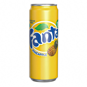 COCA COLA FANTA PINEAPPLE FLAVOR MORDERN CANS 3028