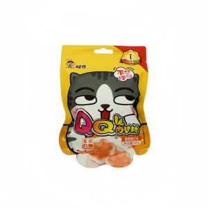 WW QQ GUMMY CANDY ORANGE YOGURT 