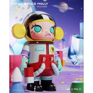 希少品　MEGA SPACE MOLLY 1000 Little Painter TESOLIFE特搜商城 POPMART MOLLY MEGA LITTLE PAINTER 1000%