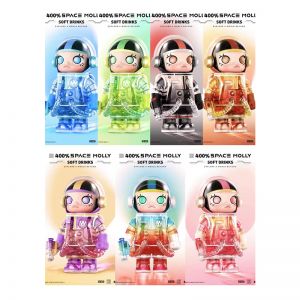 POPMART MOLLY 海外限定 Popmart 2023 new Space molly big size figure Tetris // 泡泡