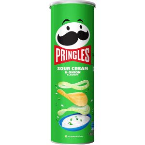 PRINGLES POTATO CHIPS SOUR CREAM & ONION FLAVOR