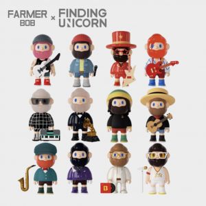 FINDING UNICORN X FARMER BOB RETRO REPY