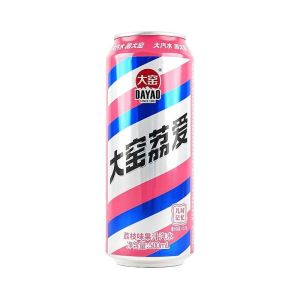 DAYAO CANNED LYCHEE FLAVORED CARBONATED JUICE DRINK 