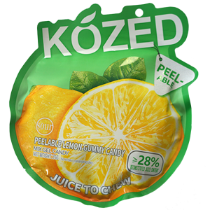 KOZED PEELABLE GUMMY CANDY LEMON