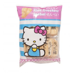 日本HELLO KITTY凯蒂猫米果 112G