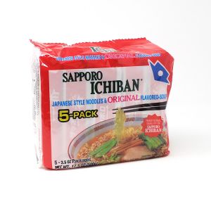 SAPPORO ICHIBAN NOODLE INSTANT BAG ORIGINAL 5P 500G