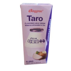 BINGGRAE TARO FLAVORED MILK 1P
