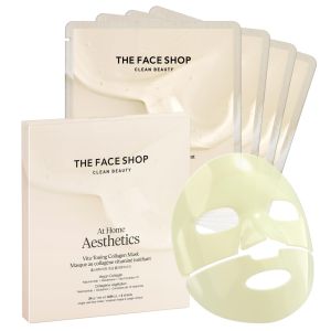 THE FACE SHOP AT HOME AESTHETIC VITA-TONING COLLAGEN MASK SET