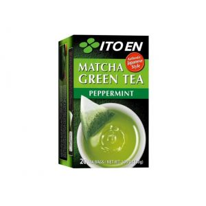 ITOEN TEA BAG MATCHA GREEN TEA PEPPERMINT 20PC 30G