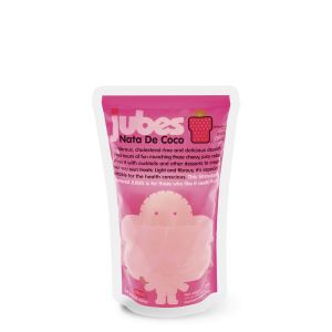 日本JUBES 饮料椰果草莓味 360G