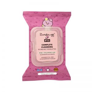 BT21 COMPLETE CLEANSE TOWELETTES 20CT CO