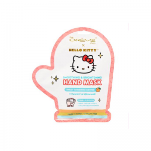 THE CREME SHOP HELLO KITTY修复干燥光滑肌肤深层滋养手膜 一双入