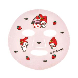 TCS SANRIO MY MELODY STRAWBERRY SWEETNESS PRINTED ESSENCE SHEET MASK 3P