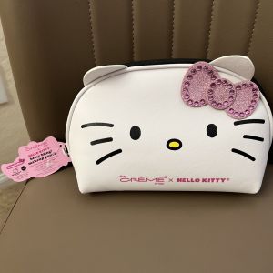 TCS SANRIO HELLO KITTY DOME MAKE UP POUCH 