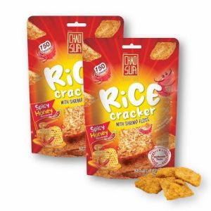 CS RICE CRACKER SPICY HONEY SHRIMP