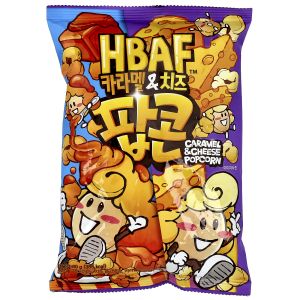 HBAF CARAMEL CHEESE FLAVOR POPCORN