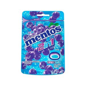 MENTOS 2-IN-1 GRAPE SODA FLAVOR