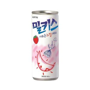 LOTTE MILKIS STRAWBERRY 1P