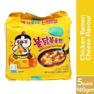 SY ARTIFICIAL SPICY CHICKEN RAMEN CHEESE 5P