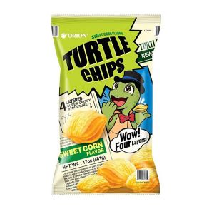 ORION TURTLE CHIPS SWEET CORN L