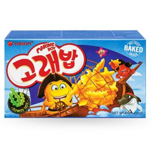 ORION KOREBAP MARINE BOY BAKED CRACKERS SEAWEED