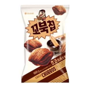 ORION TURTLE CHIP CHOCO CHURROS 160G