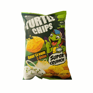 ORION SOUR CREAM ONION TURTLE CHIPS L