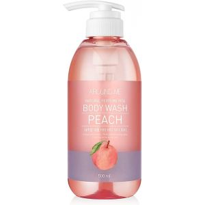 AROUND ME NATURAL PERFUME VITA BODY WASH PEACH