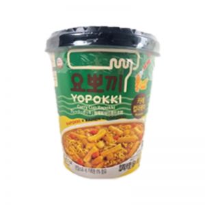 YOPOKKI CURRY RAPOKKI CUP RICE CAKE