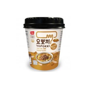 YOPOKKI INSTANT BULGOGI SPICY RICE CAKE CUP 118G