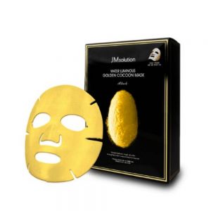 JMSOLUTION WATER LUMINOUS GOLDEN COCOON MASK BLACK (10PCS)