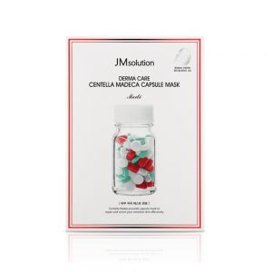 韩国JM SOLUTION 德玛积雪草修复胶囊面膜(药妆版) 10片入